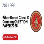 Bihar Board Class 10 Dancing Question Paper 2026 with Solutions